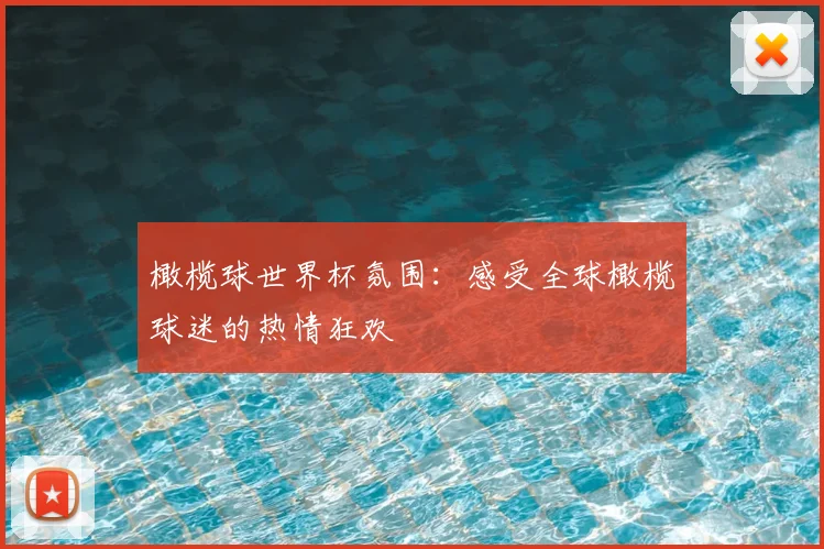 橄榄球世界杯氛围:感受全球橄榄球迷的热情狂欢