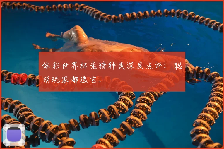体彩世界杯竞猜种类深度点评：聪明玩家都选它。